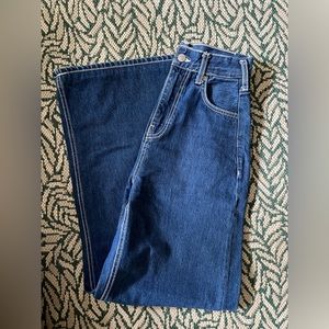 SOLD.    Zara Premium Denim Collection | The Vintage High Waisted Flare Jeans